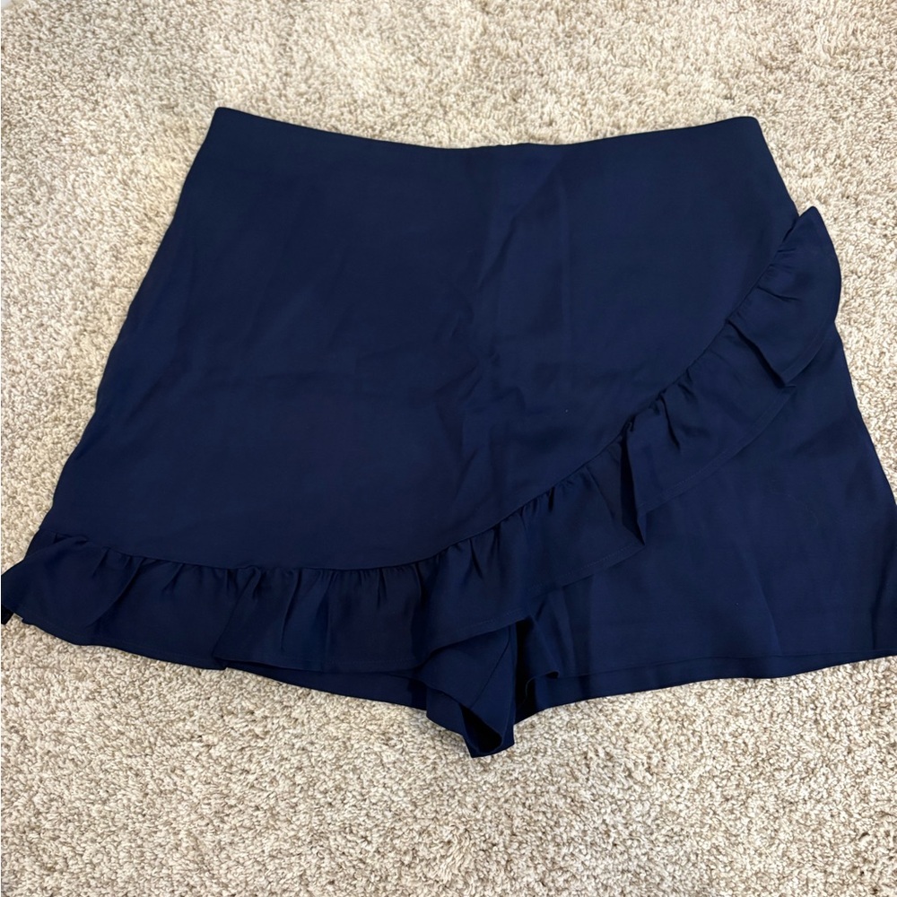 NWT Lilly Pulitzer Faye Skort True Navy Size 12